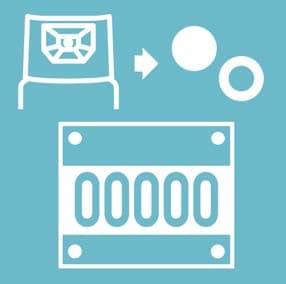 キャップをリサイクル