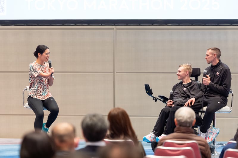 ASICS presents The other interview relay! 2