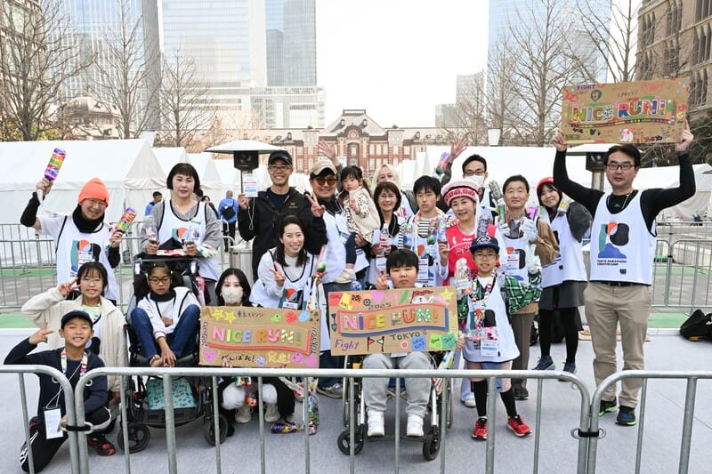 sustainable cheering area