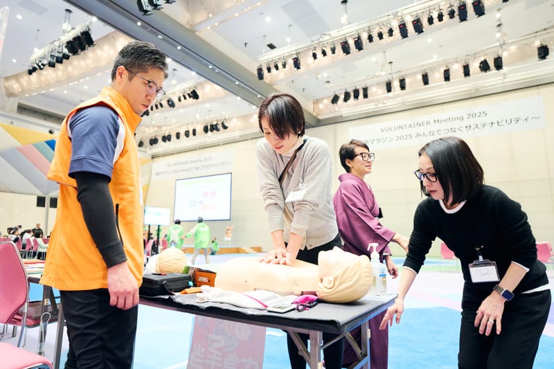 AED hands-on corner