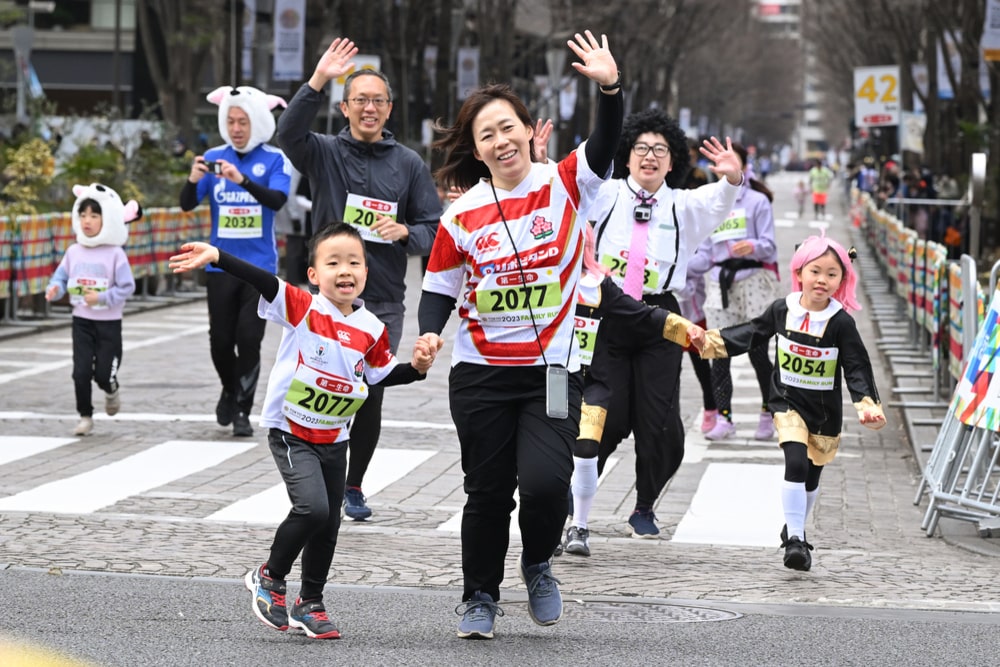 Tokyo Marathon Family Run 2024 TOKYO MARATHON 2024