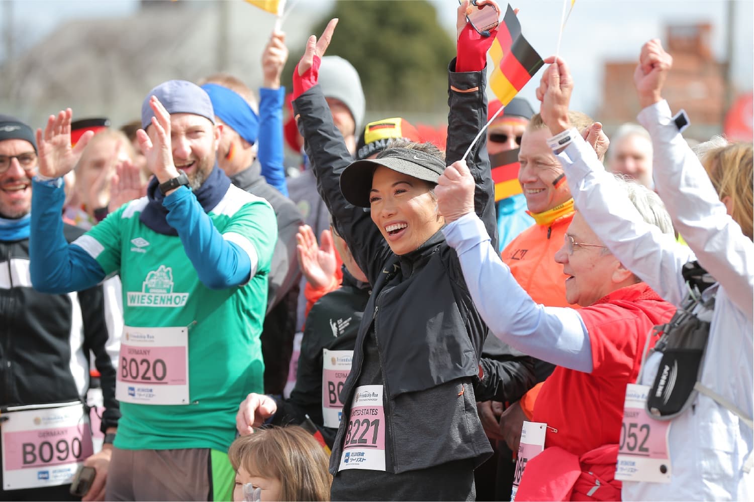 marathon event with participants in 2025