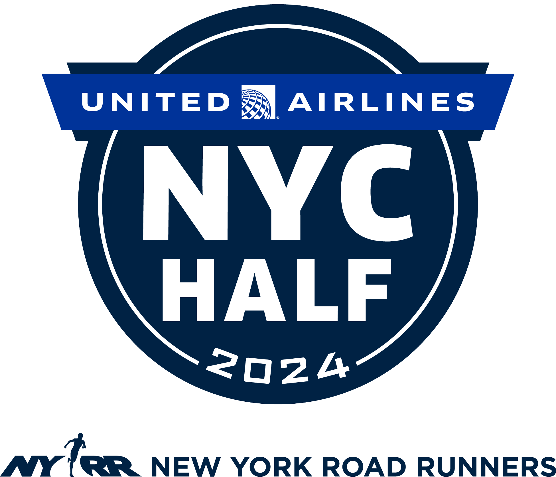United Airlines NYC Half logo